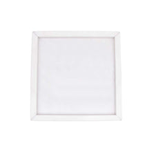 Afbeelding in Gallery-weergave laden, Mooisa marmer wit dienblad vierkant met boord 30x30cm

