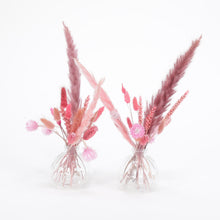 Afbeelding in Gallery-weergave laden, Set van 2 vaasjes - Droogbloemen Pink Blush bowl
