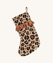 Afbeelding in Gallery-weergave laden, Leopard Christmas Stocking
