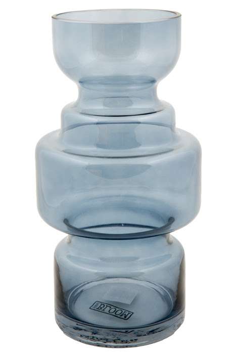 Vase epinal blue grey