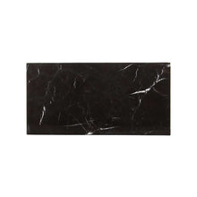 Afbeelding in Gallery-weergave laden, Mooisa marmer zwart dienblad 40x20cm
