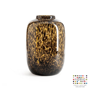 Vase artic cheetah brown S 21 x 29