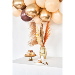 DIY ballonslinger Golden Brown + LACY balloon buddies