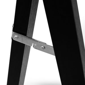 Standing/hanging mirror black 50x150cm