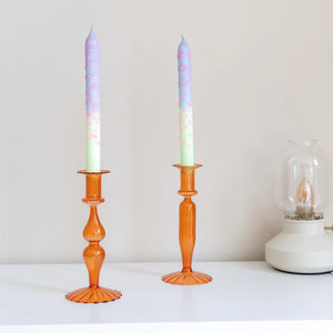 Dip Dye Candle by Studio M - Pink Drops