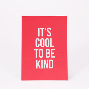 It's cool to be kind