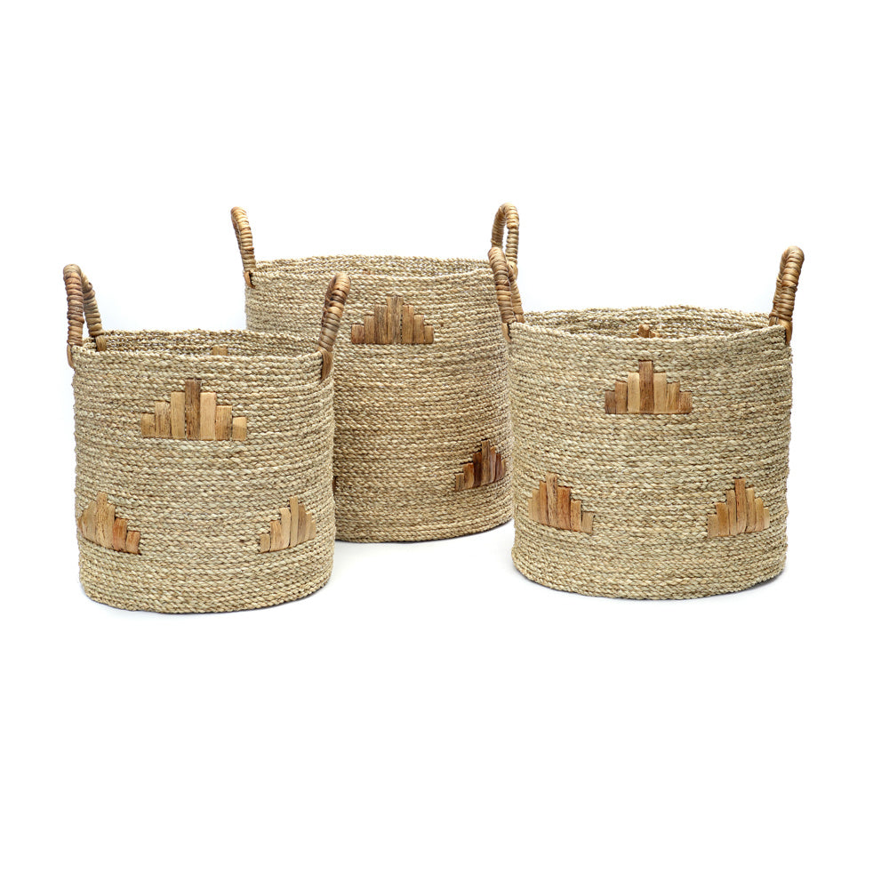 The tall seagrass baskets medium