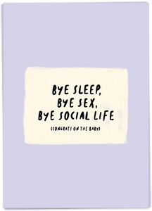 Kaart Blanche - Bye sleep, bye sex, bye social life