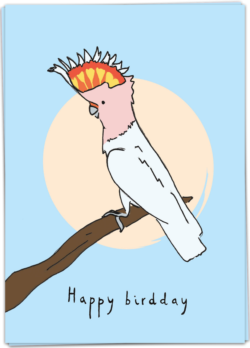 Kaart Blanche - Happy Birdday