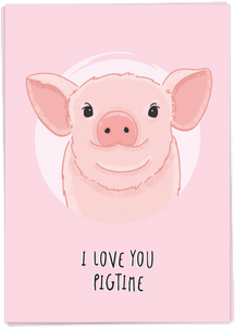 Kaart Blanche - I love you pigtime