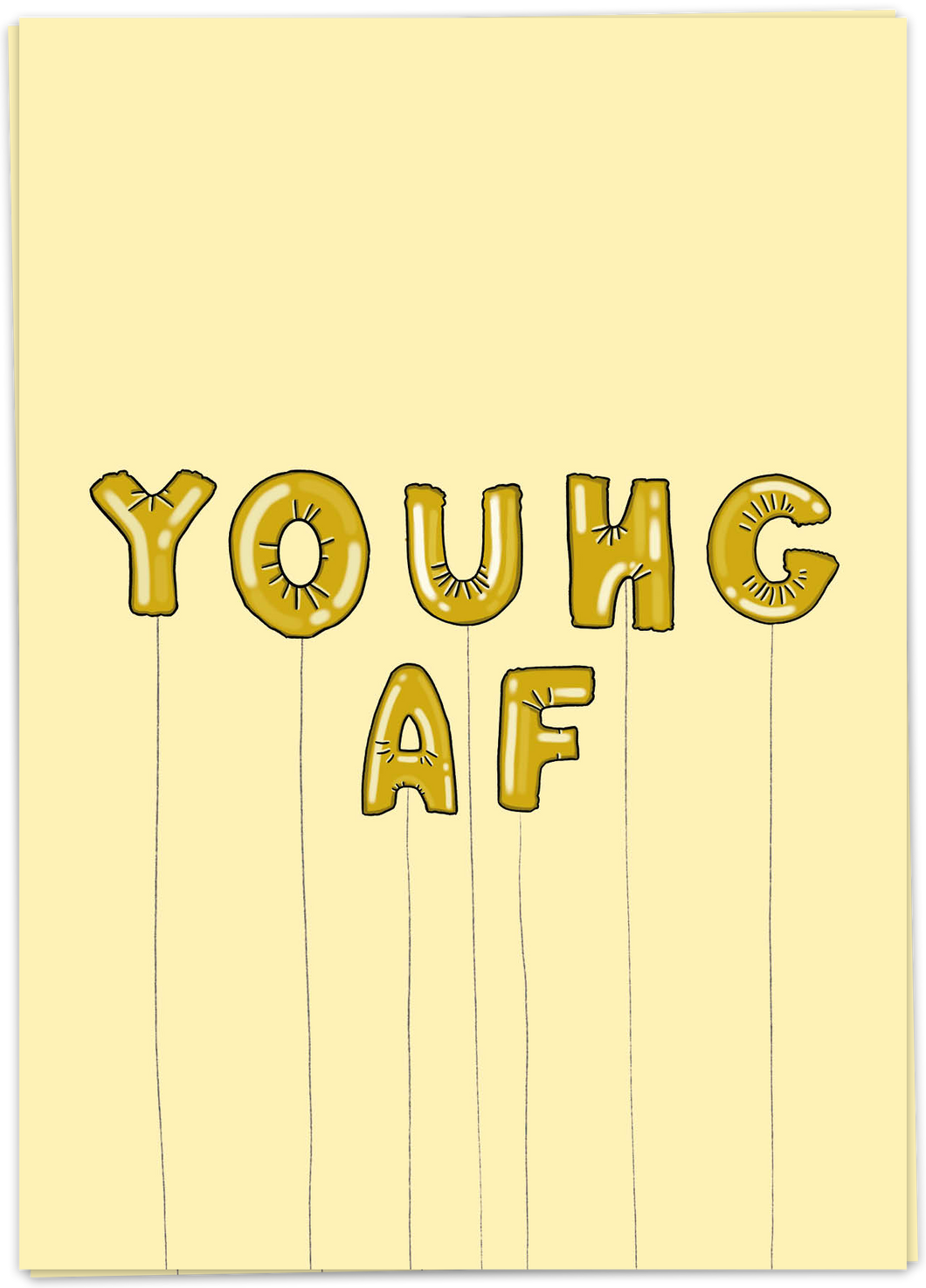 Kaart Blanche - Young AF