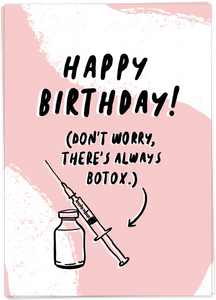 Kaart Blanche - Happy Birthday! Botox