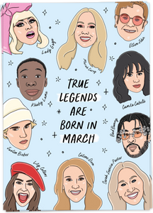 Kaart Blanche - True legends are born in March