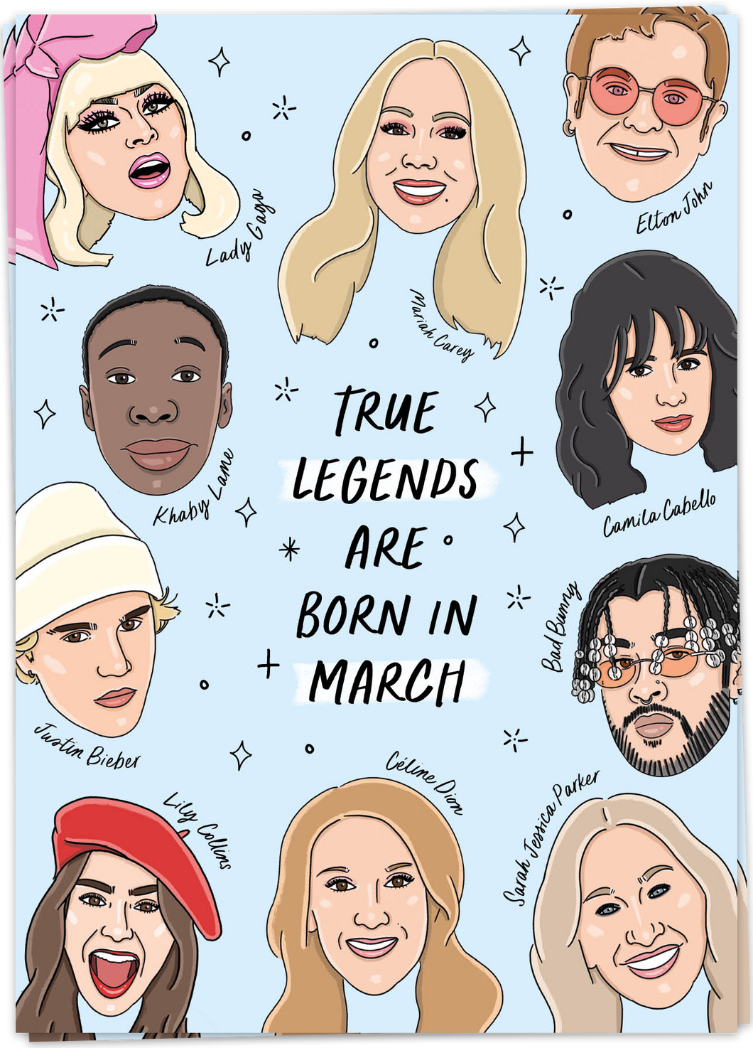 Kaart Blanche - True legends are born in March