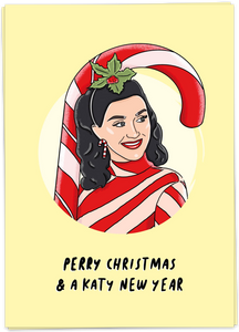 Kaart Blanche - Perry Christmas and a Katy New Year