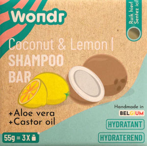 Wondr Crazy in the Coconut shampoo bar