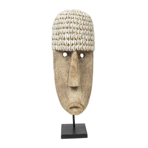 Het Cowrie Masker on Stand - Large