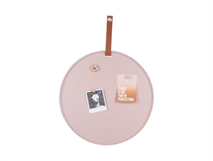 Memo board iron light pink