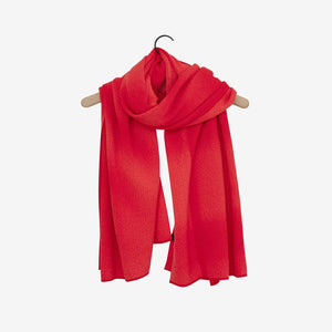 Moonoo Sjaal - Palm cayenne red