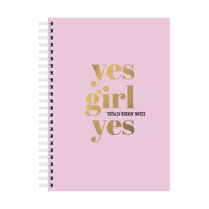 The Yes girl Yes A5 notebook