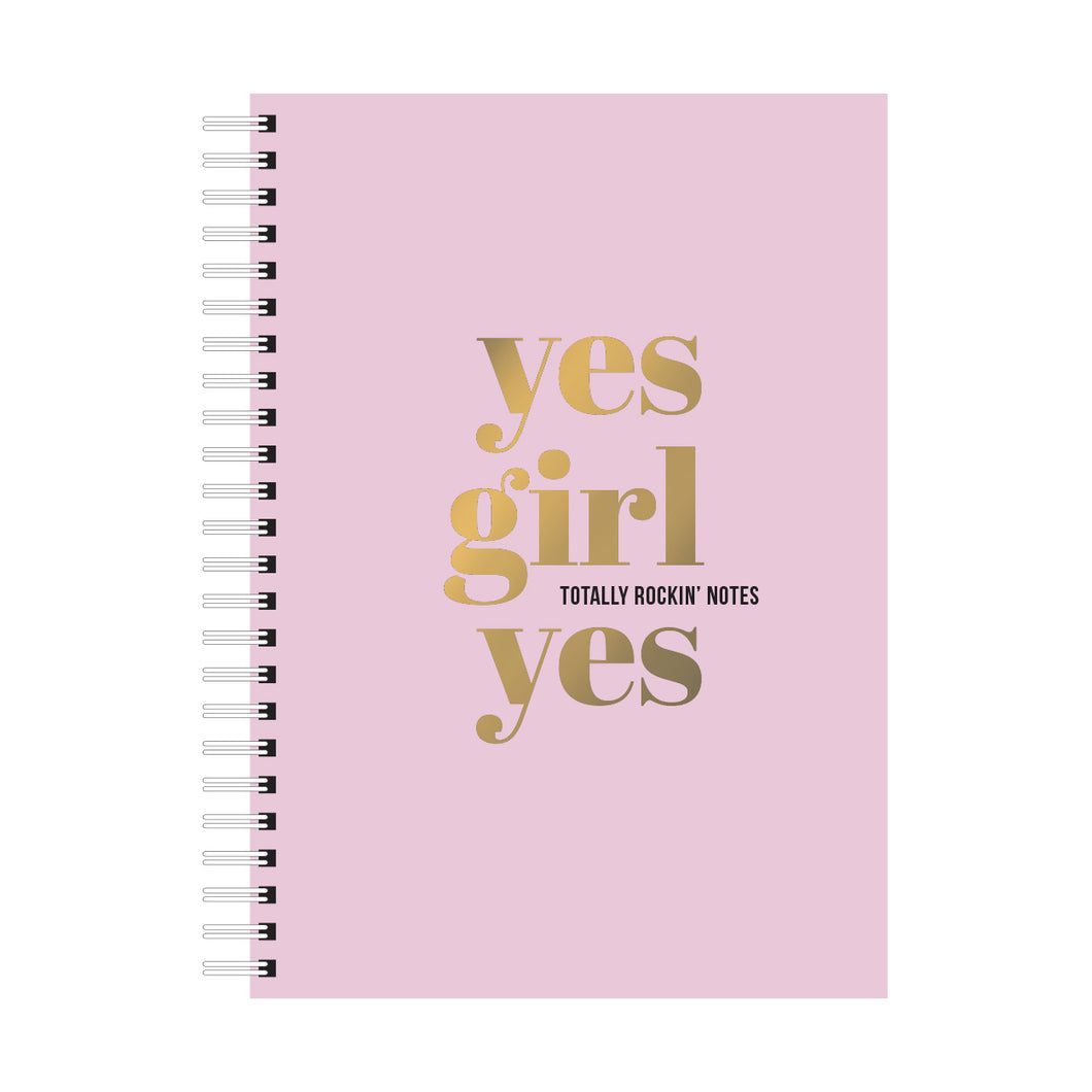The Yes girl Yes A5 notebook